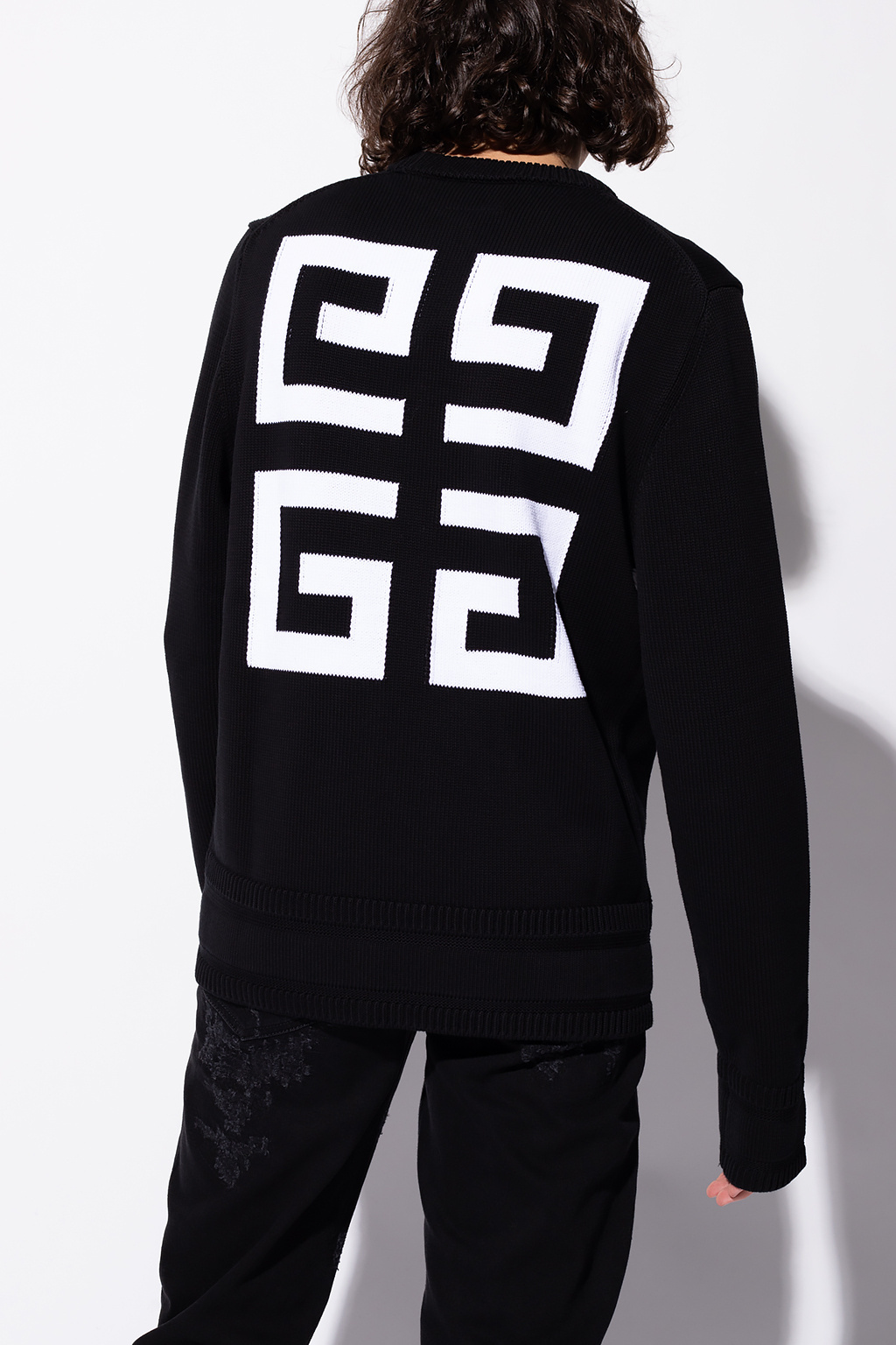 Givenchy Sweater with logo Men s Clothing Vitkac